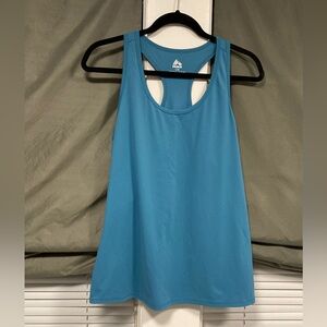RBX Reebok Women’s Aqua Blue Racerback Athletic Tank - Size Large